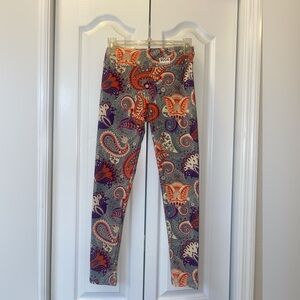 NEW LuLaRoe Paisley OS Leggings 9004